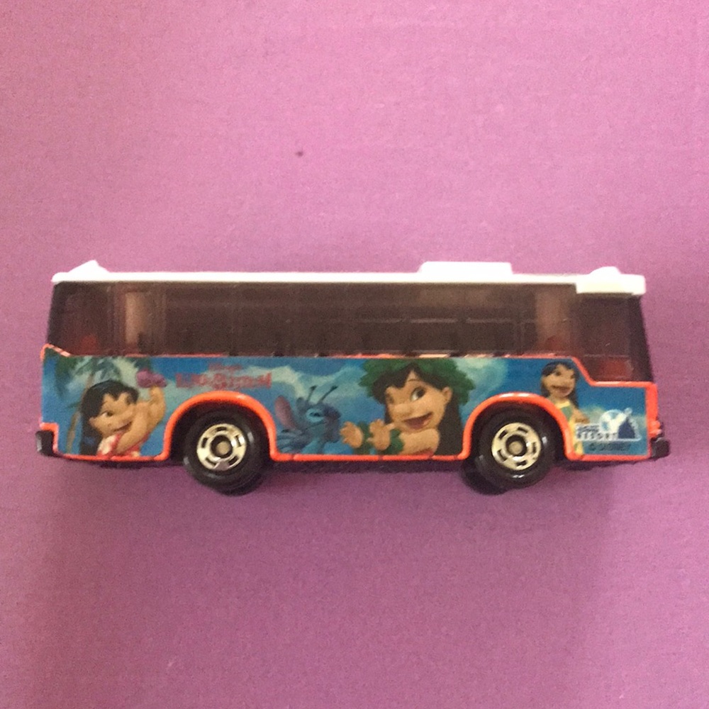 Disney Lilo & Stitch Model Bus Tokyo Disneyland